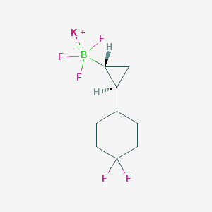 Potassium trans-(2-(4,4-difluorocyclohexyl)cyclopropyl)trifluoroborate