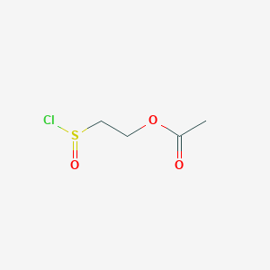 2-(Chlorosulfinyl)ethyl acetate