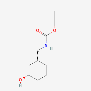 tert-Butyl (((1R,3S)-3-hydroxycyclohexyl)methyl)carbamate