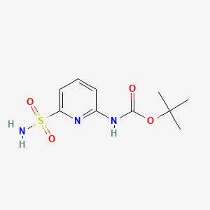 tert-butylN-(6-sulfamoylpyridin-2-yl)carbamate