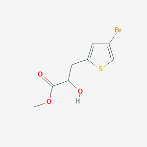 Methyl 3-(4-bromothiophen-2-yl)-2-hydroxypropanoate