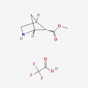 methyl (1R,4S,5S)-2-azabicyclo[2.1.1]hexane-5-carboxylate, trifluoroacetic acid