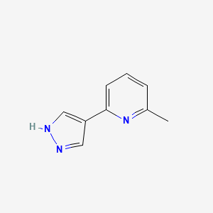 2-methyl-6-(1H-pyrazol-4-yl)pyridine