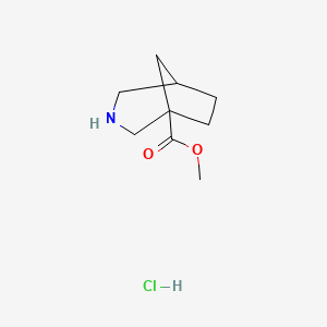 Methyl 3-azabicyclo[3.2.1]octane-1-carboxylate hydrochloride