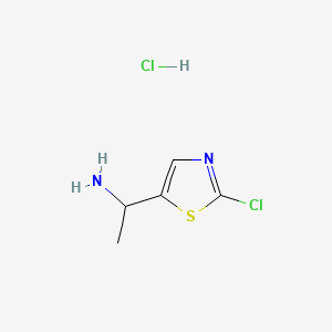 1-(2-Chlorothiazol-5-YL)ethan-1-amine hydrochloride