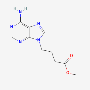 molecular formula C10H13N5O2 B13575733 Methyl 4-(6-amino-9h-purin-9-yl)butanoate 