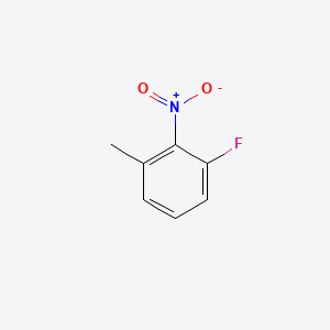 molecular formula C7H6FNO2 B1357575 3-氟-2-硝基甲苯 CAS No. 3013-27-2