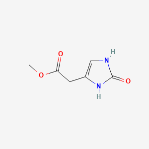 methyl 2-(2-oxo-2,3-dihydro-1H-imidazol-4-yl)acetate