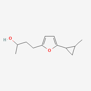 4-(5-(2-Methylcyclopropyl)furan-2-yl)butan-2-ol