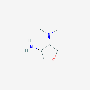 (3S,4R)-N3,N3-Dimethyltetrahydrofuran-3,4-diamine