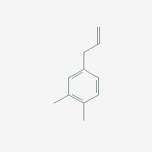 molecular formula C11H14 B1357586 3-(3,4-二甲基苯基)-1-丙烯 CAS No. 42918-23-0