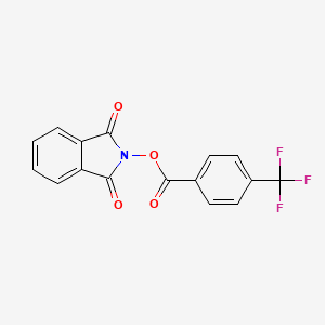 1,3-Dioxoisoindolin-2-yl 4-(trifluoromethyl)benzoate