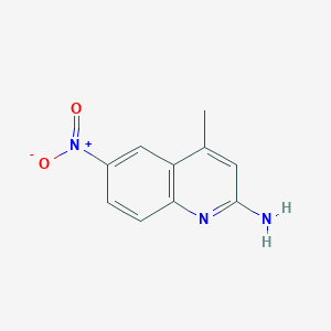 4-Methyl-6-nitroquinolin-2-amine