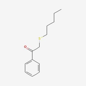 2-(Pentylsulfanyl)-1-phenylethan-1-one