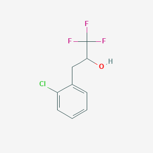 3-(2-Chlorophenyl)-1,1,1-trifluoropropan-2-ol