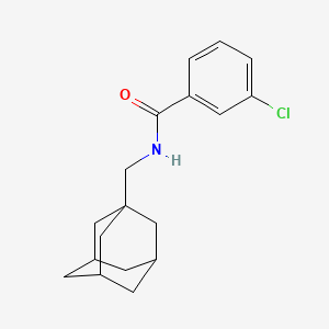 N-[(adamantan-1-yl)methyl]-3-chlorobenzamide