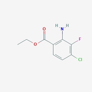 Ethyl 2-amino-4-chloro-3-fluorobenzoate