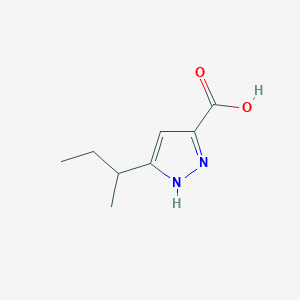 5-Sec-butyl-1h-pyrazole-3-carboxylic acid