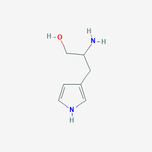 2-amino-3-(1H-pyrrol-3-yl)propan-1-ol