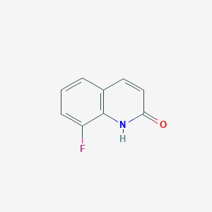 molecular formula C9H6FNO B1357619 8-Fluoroquinolin-2(1H)-one CAS No. 71738-83-5