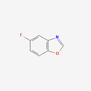 molecular formula C7H4FNO B1357631 5-Fluorobenzoxazole CAS No. 221347-71-3