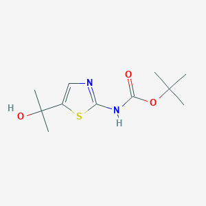 tert-Butyl (5-(2-Hydroxypropan-2-yl)thiazol-2-yl)carbamate