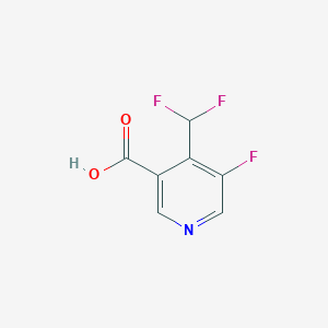 4-(Difluoromethyl)-5-fluoronicotinic acid