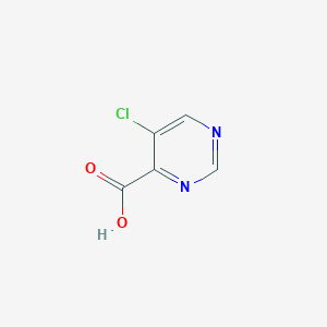 molecular formula C5H3ClN2O2 B1357646 5-Chloropyrimidine-4-carboxylic acid CAS No. 64224-65-3
