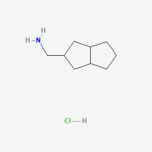 (octahydropentalen-2-yl)methanaminehydrochloride,Mixtureofdiastereomers