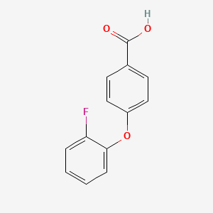 molecular formula C13H9FO3 B1357652 4-(2-Fluorophenoxy)benzoic acid CAS No. 913828-84-9