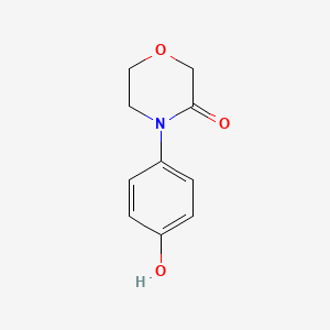 4-(4-Hydroxyphenyl)morpholin-3-one