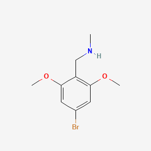 1-(4-Bromo-2,6-dimethoxyphenyl)-N-methylmethanamine