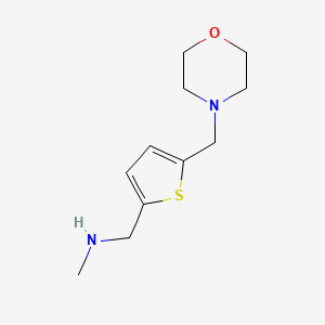 N-methyl-[5-(morpholinomethyl)thien-2-ylmethyl]amine