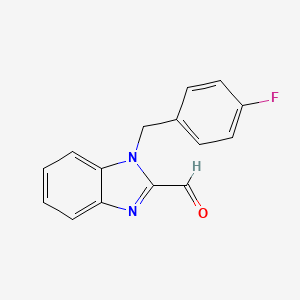 1-(4-fluorobenzyl)-1H-benzimidazole-2-carbaldehyde