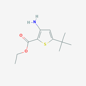 Ethyl 3-amino-5-tert-butylthiophene-2-carboxylate