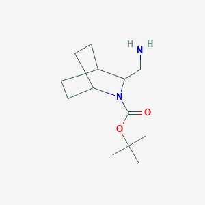 Tert-butyl 3-(aminomethyl)-2-azabicyclo[2.2.2]octane-2-carboxylate