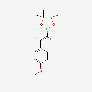 2-(4-Ethoxystyryl)-4,4,5,5-tetramethyl-1,3,2-dioxaborolane