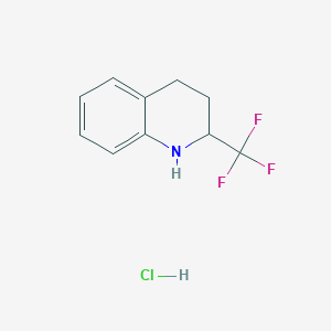 2-(Trifluoromethyl)-1,2,3,4-tetrahydroquinolinehydrochloride