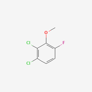 molecular formula C7H5Cl2FO B1357687 2,3-二氯-6-氟苯甲醚 CAS No. 1017777-48-8