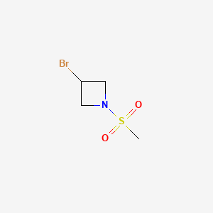 3-Bromo-1-methanesulfonylazetidine