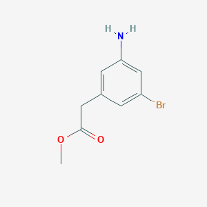 Methyl 2-(3-amino-5-bromophenyl)acetate