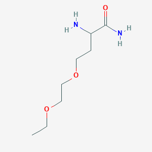 2-Amino-4-(2-ethoxyethoxy)butanamide