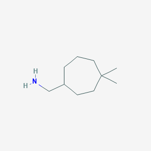 (4,4-Dimethylcycloheptyl)methanamine