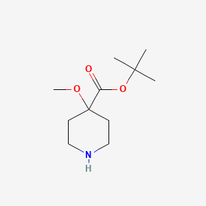 Tert-butyl 4-methoxypiperidine-4-carboxylate