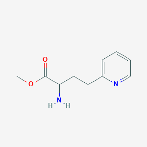 Methyl 2-amino-4-(pyridin-2-yl)butanoate