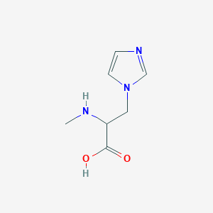 3-(1h-Imidazol-1-yl)-2-(methylamino)propanoic acid