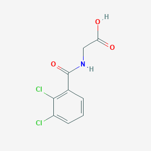 molecular formula C9H7Cl2NO3 B1357728 2-[(2,3-Dichlorophenyl)formamido]acetic acid 