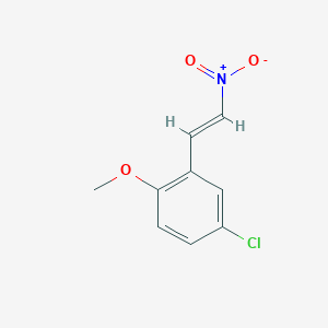 4-chloro-1-methoxy-2-[(E)-2-nitroethenyl]benzene