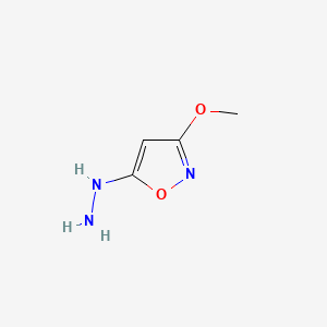 5-Hydrazinyl-3-methoxyisoxazole