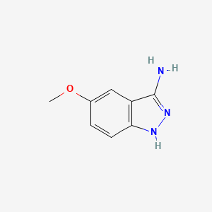 molecular formula C8H9N3O B1357740 5-methoxy-1H-indazol-3-amine CAS No. 58514-96-8
